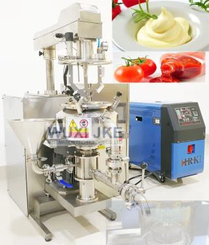 Homogeneitzador al buit de maionesa de laboratori
