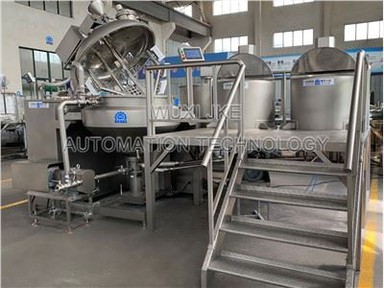 Màquina emulsionadora d'homogeneïtzació al buit d'elevació