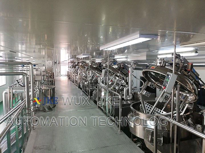 Steam Heating Vacuum Mixer Homogenizer