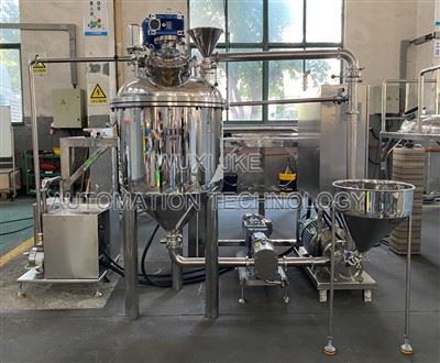 Màquina de mescla de líquids en pols industrial